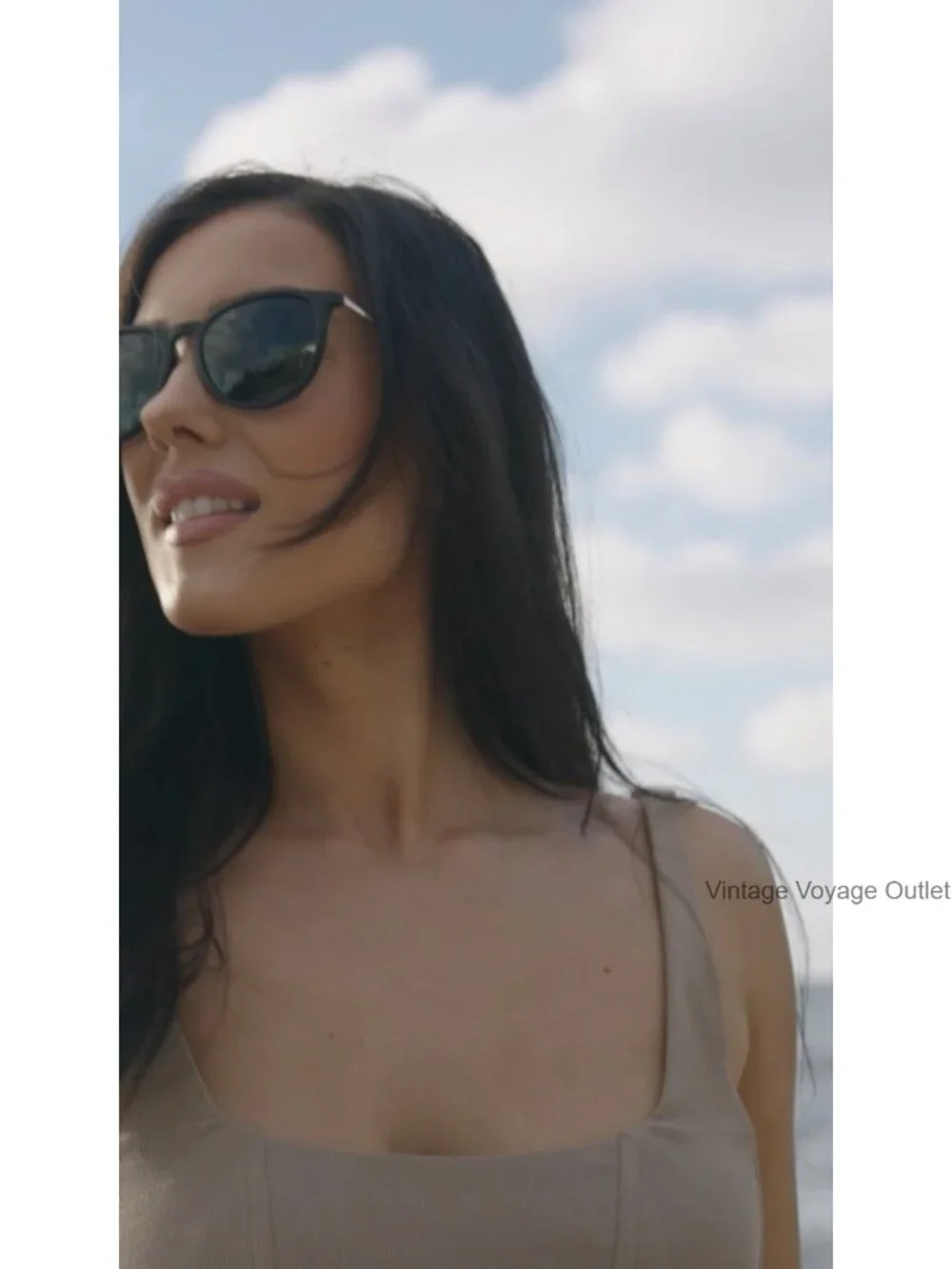 Retro Round Polarized Sunglasses for Women UV400